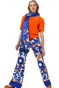 Vrouwen Caroline Biss 1571-29 / Soepelvallende Broek, Recht Been, Normal Waist