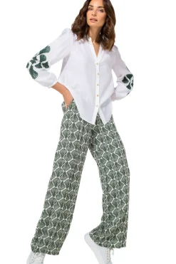 Vrouwen Caroline Biss 1590-69 / Soepelvallende Broek, Recht Been, Normal Waist