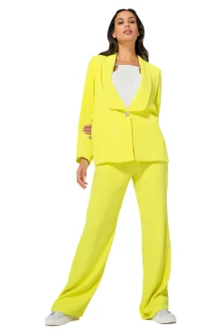 Vrouwen Caroline Biss 1521-80 / Soepelvallende Citylook Broek, Recht Been, Normal Waist