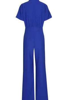 Vrouwen Caroline Biss 1580-26 / Soepelvallende Comfortabele Jumpsuit, Wijd Been