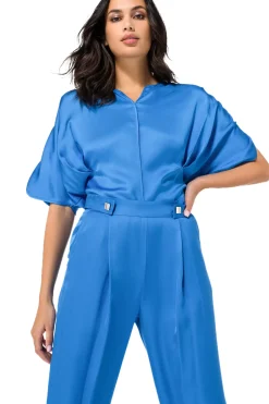 Vrouwen Caroline Biss 1527-27 / Soepelvallende Geklede Broek, Recht Been, Mid Waist