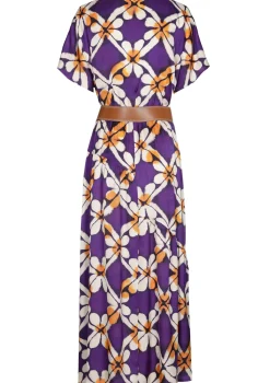 Vrouwen Caroline Biss 1100-45 / Soepelvallende Midi Jurk