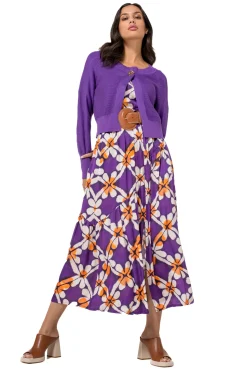 Vrouwen Caroline Biss 1100-45 / Soepelvallende Midi Jurk