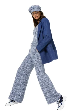 Vrouwen Caroline Biss 1557-29 / Sportieve Broek In Bouclette, Normal Waist