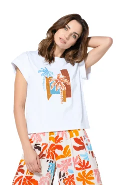 Vrouwen Caroline Biss 3980-89 / T-Shirt In Katoen