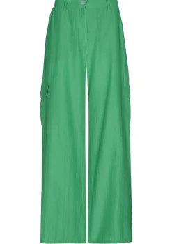 Vrouwen Caroline Biss 3554-61 / Wijde Broek Katoenmix, Normal Waist